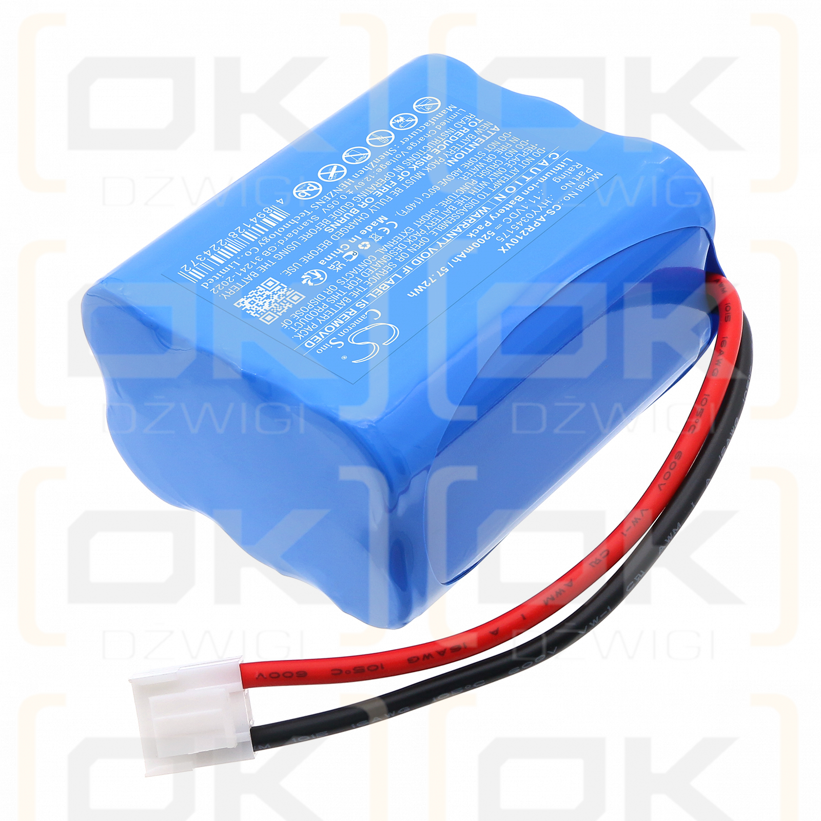 Aiper SE Cordless Robotic Pool Cleaner / HYY0345175 5200 mAh Li-ion 11.1 V (Cameron Sino)