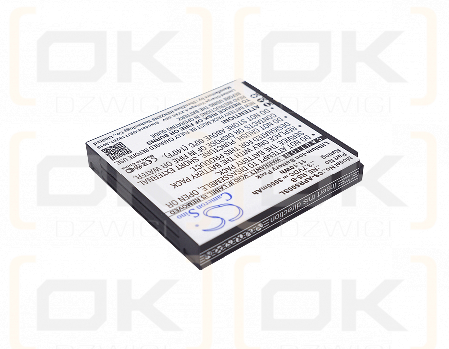 Aspera R5 / R5 3000 mAh Li-Ion 3,7 V (Cameron Sino)