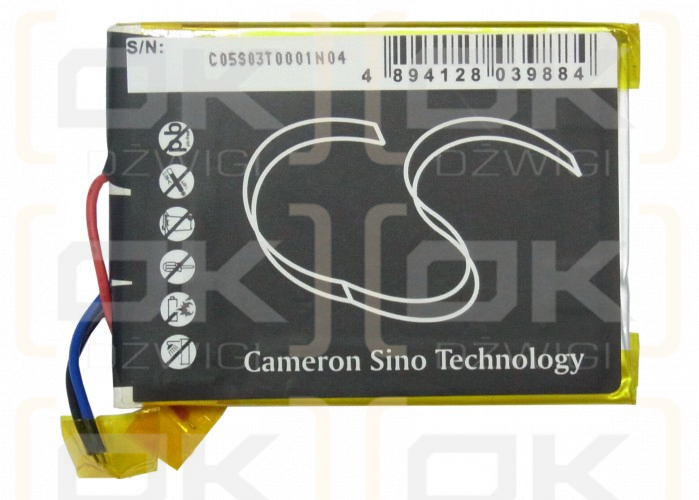 Archos 8300 / L04041200625 1600mAh Li-Polímero 3.7V (Cameron Sino)