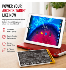 Сменный аккумулятор для Archos AC101CR3GV4 / AHB3097140 5000 мАч Li-Polymer 3,7 В (Cameron Sino)