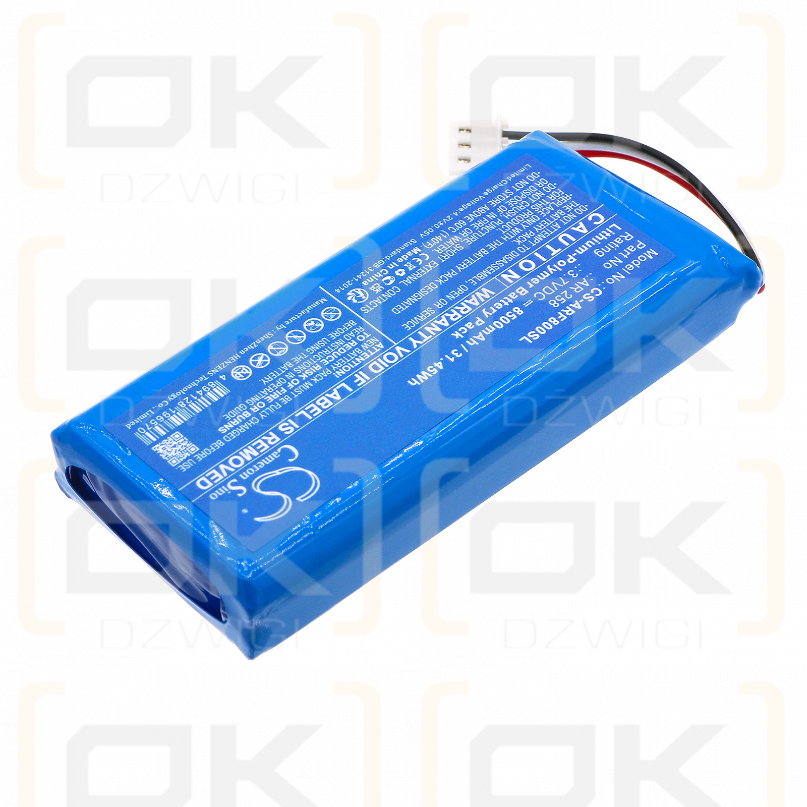 AAronia SPECTRAN V5 / AR 258 8500mAh Li-Polymer 3.7V (Cameron Sino)