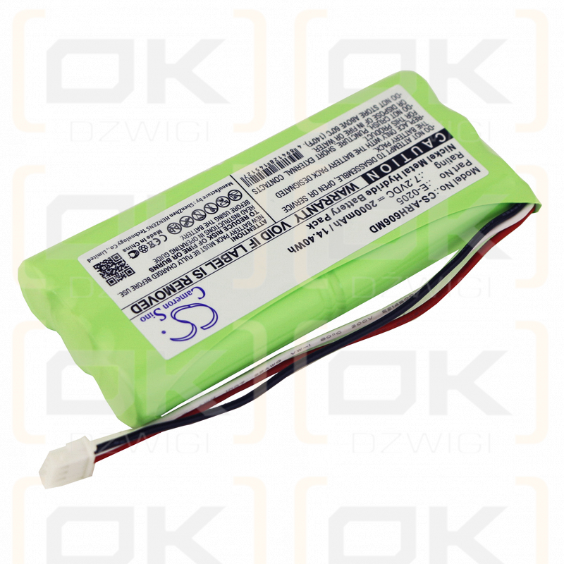 AARONIA AG Spectran HF-6060 V4 / E-0205 2000mAh Ni-MH 7.2V (Cameron Sino)