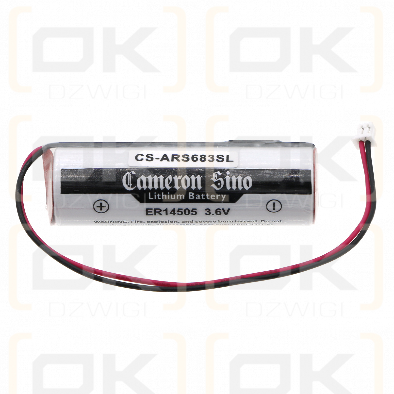 Afriso Unimes E / 68309 2700mAh Li-SOCl2 3.6V (Cameron Sino)