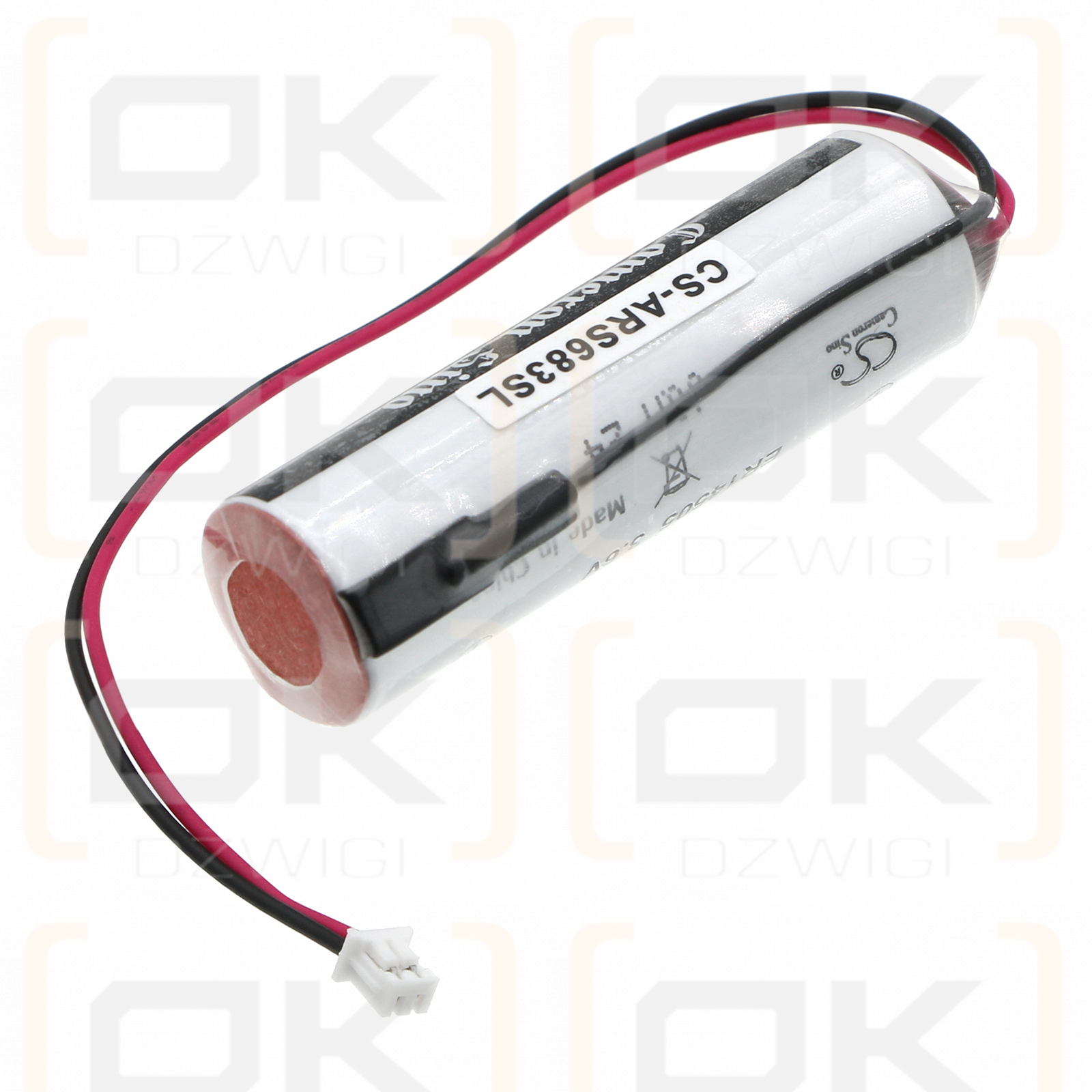 Afriso Unimes E / 68309 2700 mAh Li-SOCl2 3,6 V (Cameron Sino)