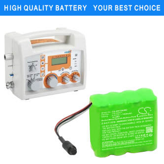 Air Liquide Ventilator Osiris 3 / YR109301 1500 mAh Ni-MH 9,6 V (Cameron Sino)
