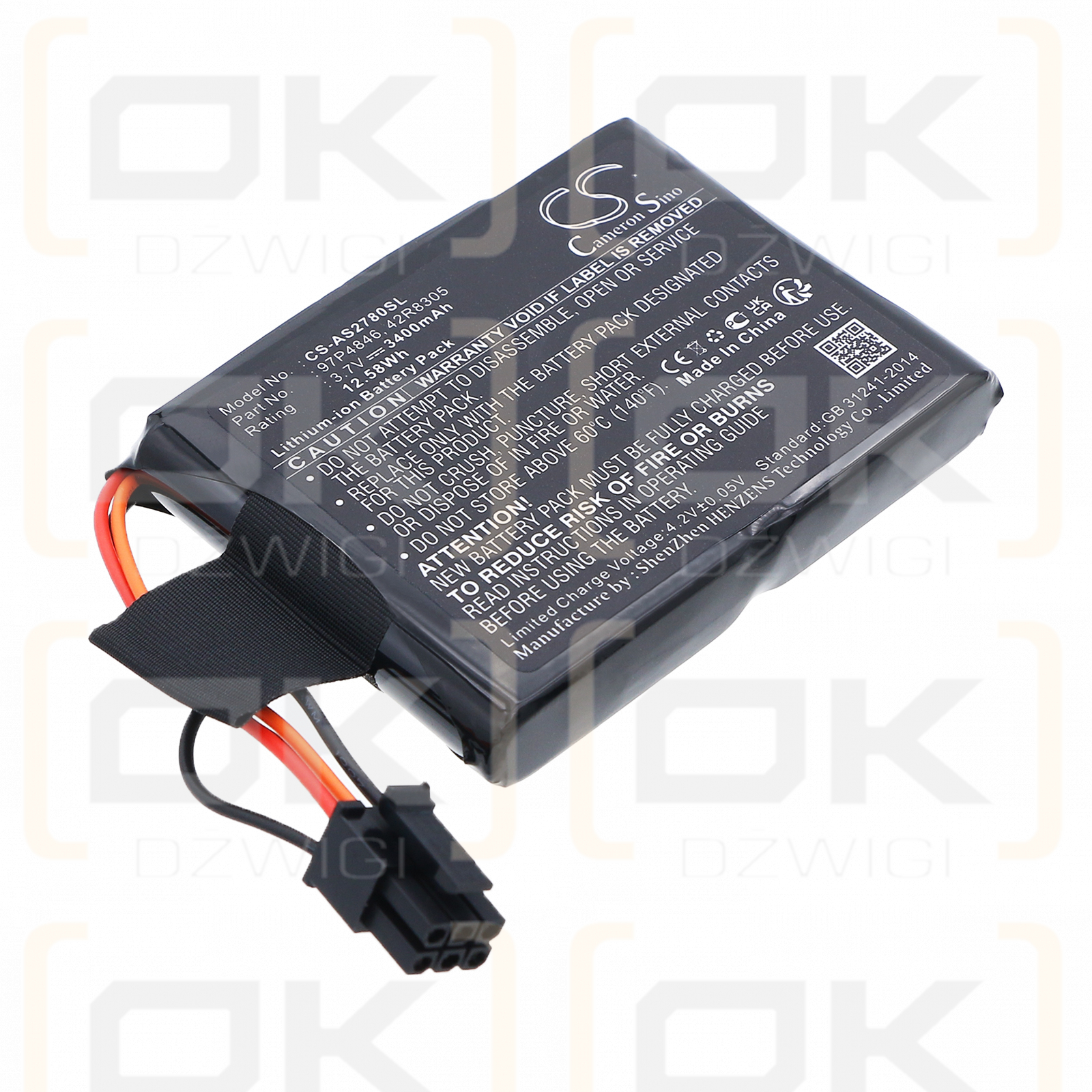 IBM 572F und 575C / 97P4846 3400 mAh Li-Ionen 3,7 V (Cameron Sino)