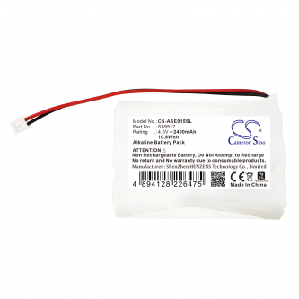 Assa Abloy EK015 / S09517 2400 mAh Alkaline 4.5 V (Cameron Sino)