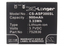 Astak CM-7500 / 752836 Batería de iones de litio de 900 mAh y 3,7 V (Cameron Sino)
