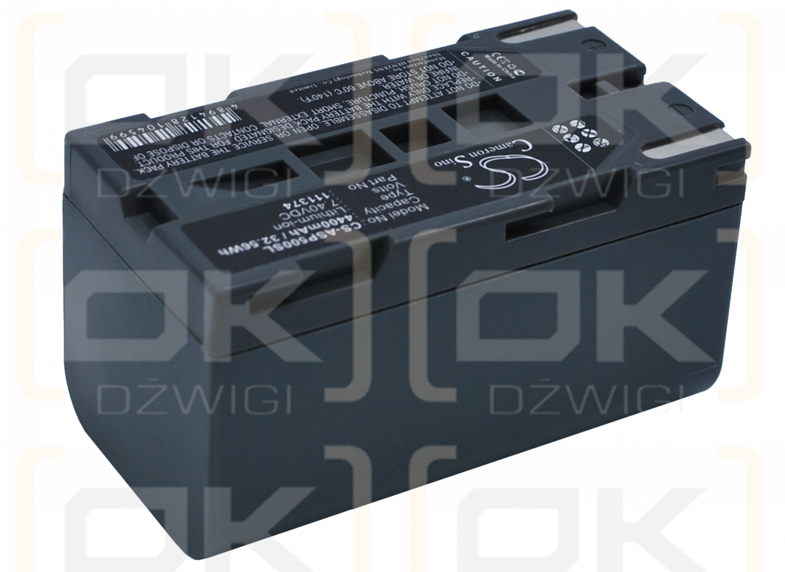 Ashtech ProFlex 800 GNSS / 111374 4400 mAh Li-Ion 7,4 V (Cameron Sino)