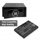 ASSA ABLOY VingCard Elsafe / 4821593 1600 mAh Li-Ion 3,7 V (Cameron Sino)