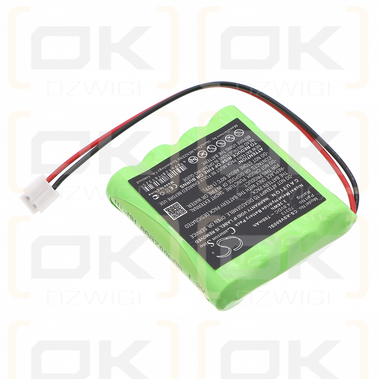 AstralPool VX 13T / 70313 700 mAh Ni-MH 4,8 V (Cameron Sino)