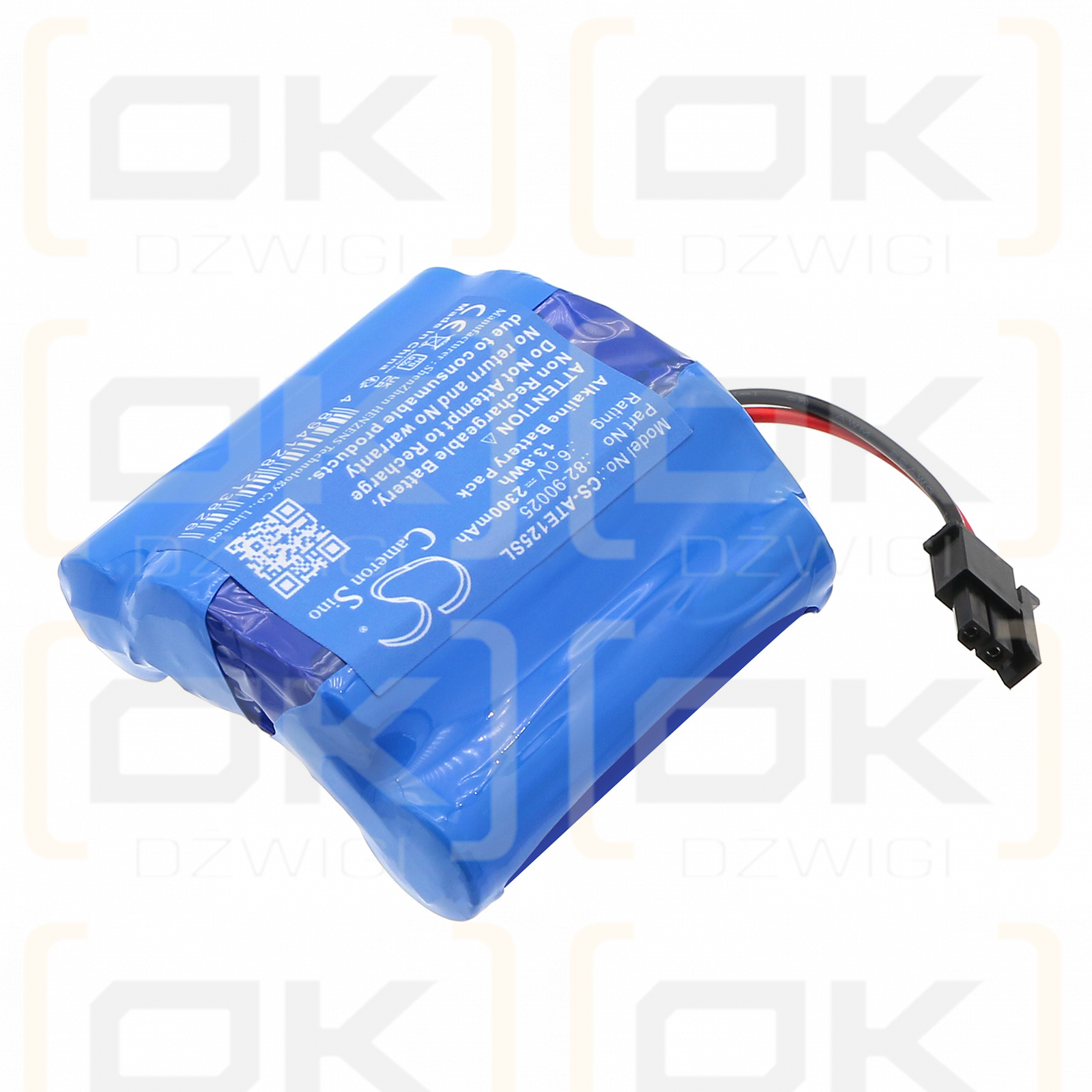 ATS Electro-Lube 60cc Ultimate Luber / 82-90025 2300mAh Alkaline 6.0V (Cameron Sino)