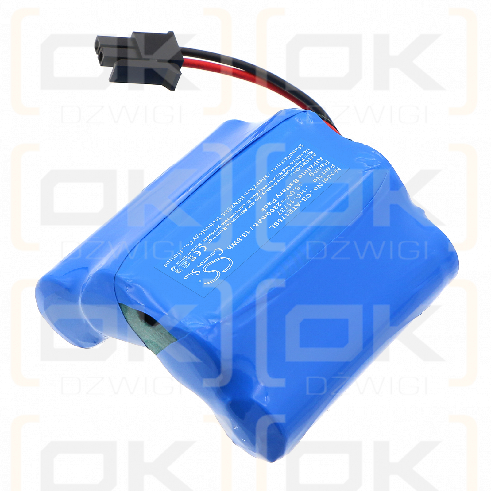 ATS Electro-Lube MD125 / HO-11787 2300mAh Alkaline 6.0V (Cameron Sino)