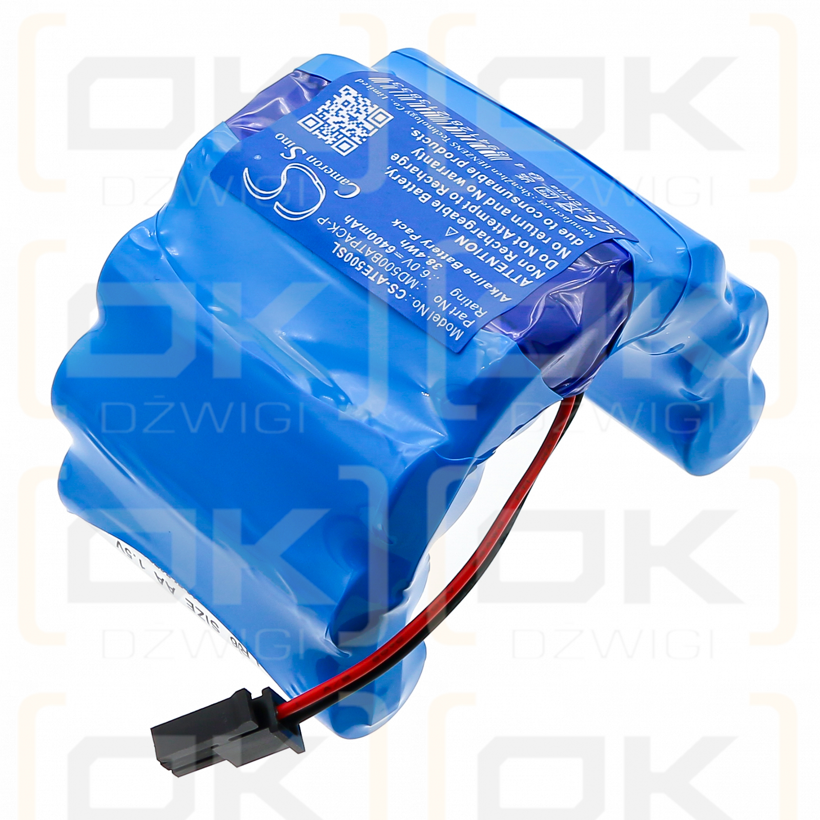 ATS Electro-Lube 500 Ultimate luber / MD500BATPACK-P 6400mAh Alkaline 6.0V (Cameron Sino)