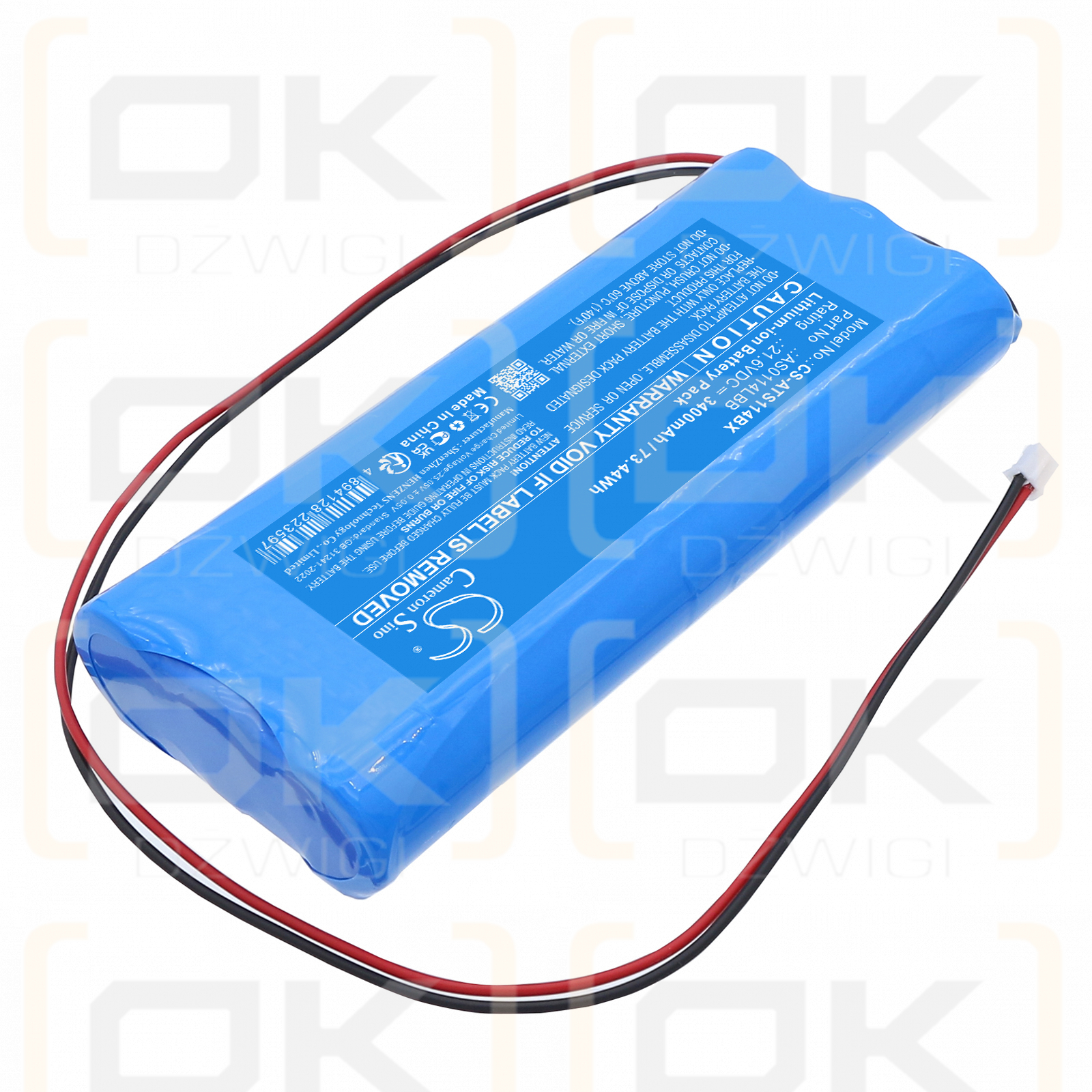 Autoslide Multidrive Schiebe / AS0114LBB 3400 mAh Li-Ion 21,6 V (Cameron Sino)