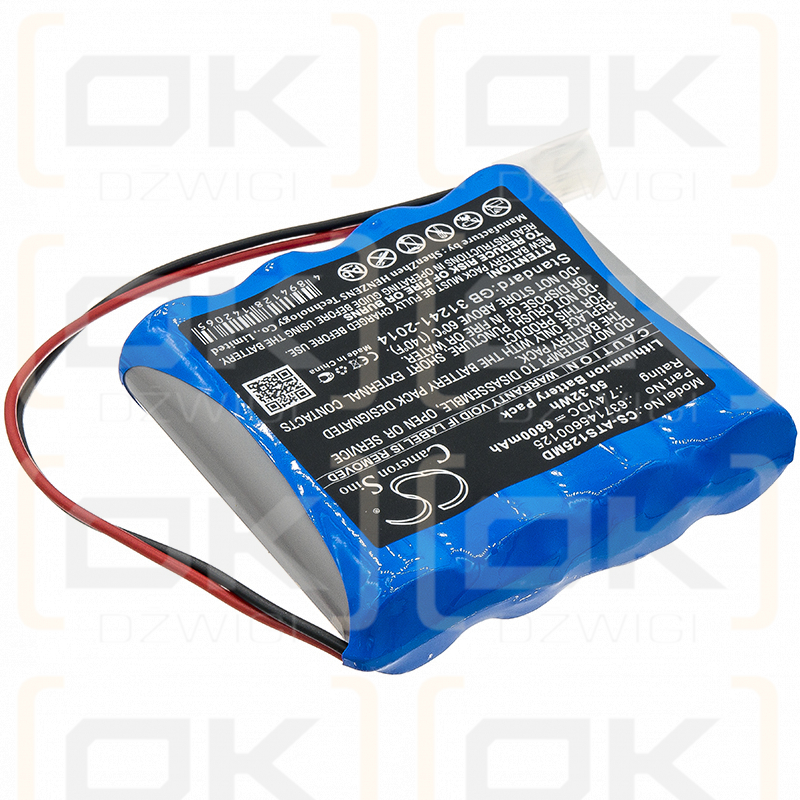 Atmos Notabsaugung / 637145600125 6800 mAh Li-Ion 7,4 V (Cameron Sino)