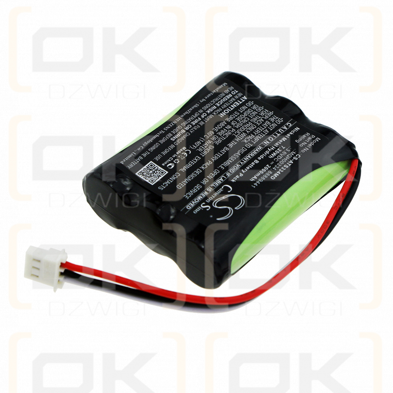 ATYS Monitor Systolique Systoe / MQH00334 2000mAh Ni-MH 3.6V (Cameron Sino)