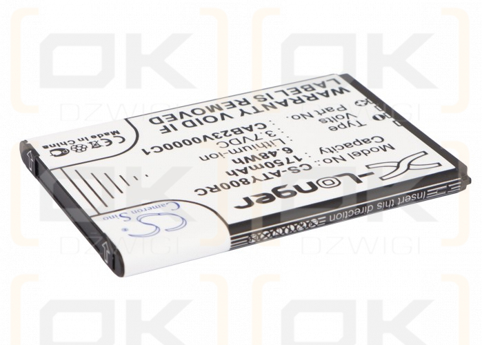 Alcatel One Touch Y580D / CAB23V0000C1 1750mAh Li-ion 3.7V (Cameron Sino)