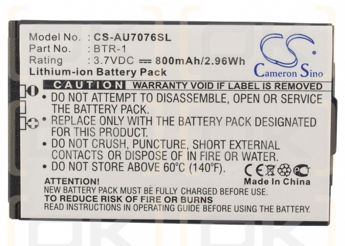 Audiovox CDM-7076 / BTR-1 800mAh Li-ion 3.7V (Cameron Sino)