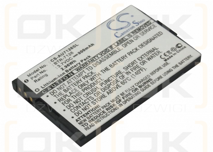 Audiovox CDM-8074 / BTR-7126 800mAh Li-ion 3.7V (Cameron Sino)