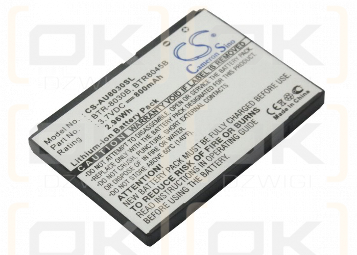 USCellular TXT8045US / BTR8045B 800mAh Li-ion 3.7V (Cameron Sino)