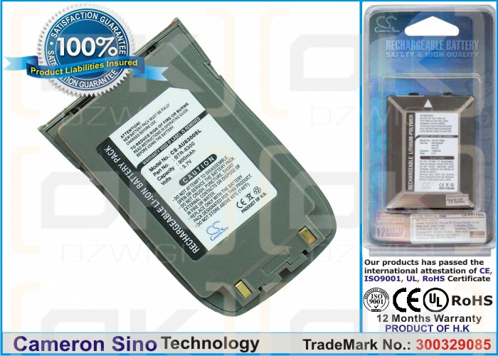 Bateria zamienna do AudioVox TX308 / BTR-8300 900 mAh Li-ion 3.7 V (Cameron Sino)