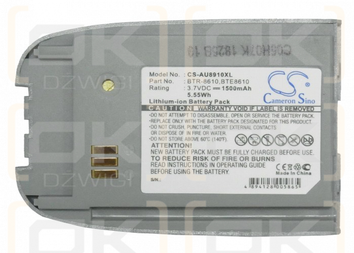Bateria zamienna do AudioVox Flasher V7 / BTE-8910 1500 mAh Li-ion 3.7 V (Cameron Sino)