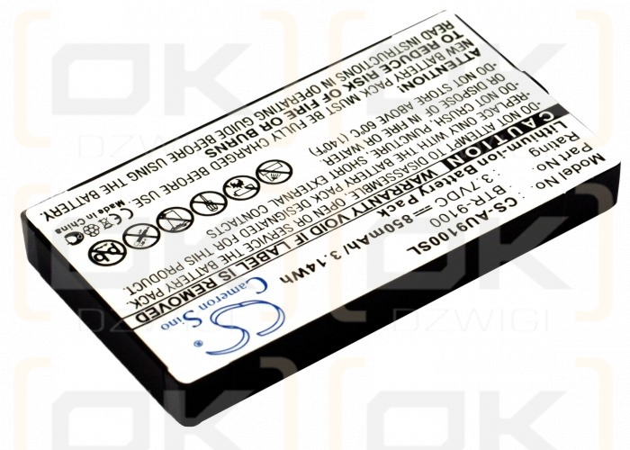 Bateria zamienna do AudioVox CDM-9155GPX / BTR-9100 850 mAh Li-ion 3.7 V (Cameron Sino)