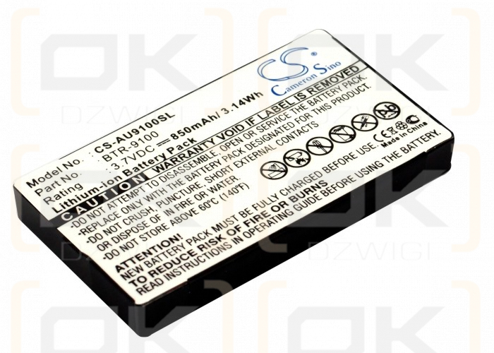 Bateria zamienna do AudioVox CDM-9155GPX / BTR-9100 850 mAh Li-ion 3.7 V (Cameron Sino)