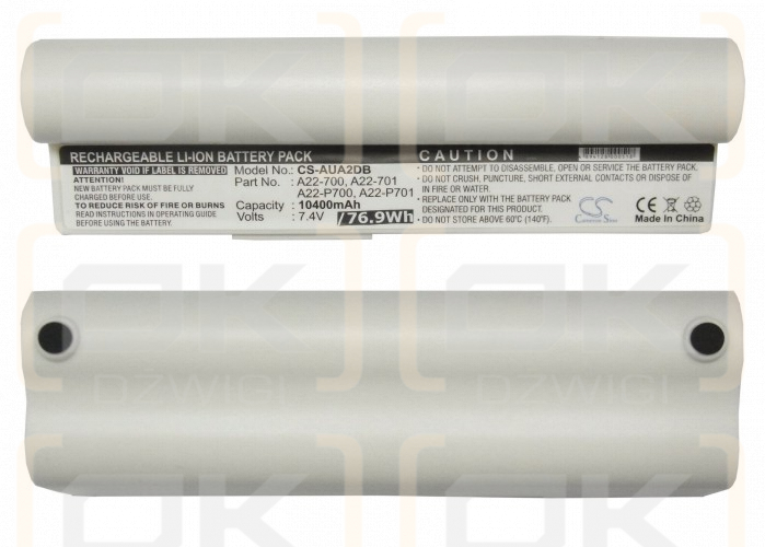 Asus Eee PC P900 / A22-700 10400 mAh Li-Ion 7,4 V (Cameron Sino)