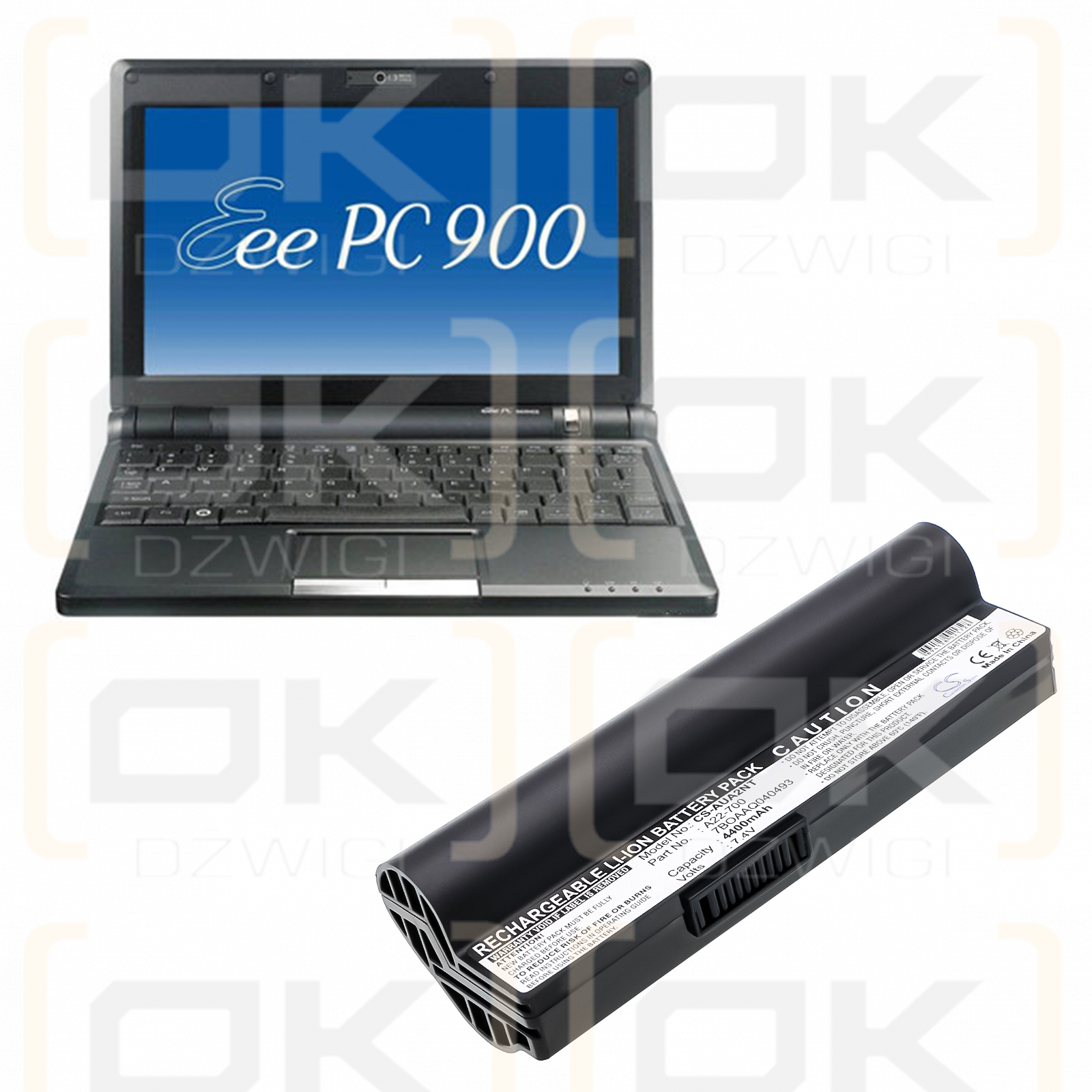 Asus Eee PC P900 / A22-701 4400mAh Li-ion 7.4V (Cameron Sino)