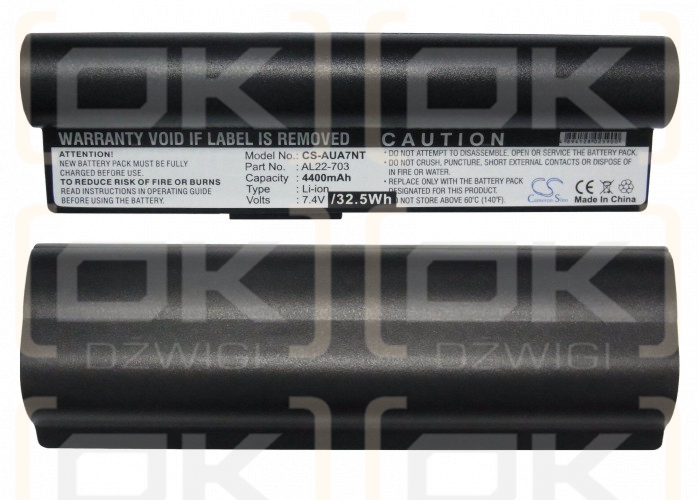 Asus Eee PC 701SDX / AL22-703 4400 mAh Li-ion 7.4 V (Cameron Sino)