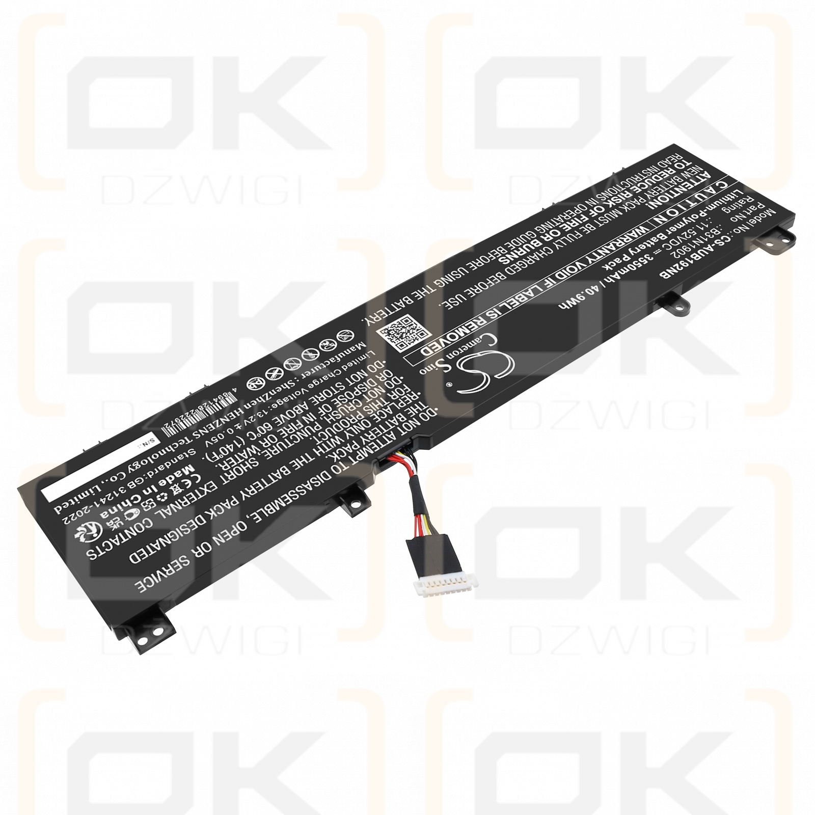 Asus / B31N1902 3550 mAh Li-Polymer 11,52 V (Cameron Sino)