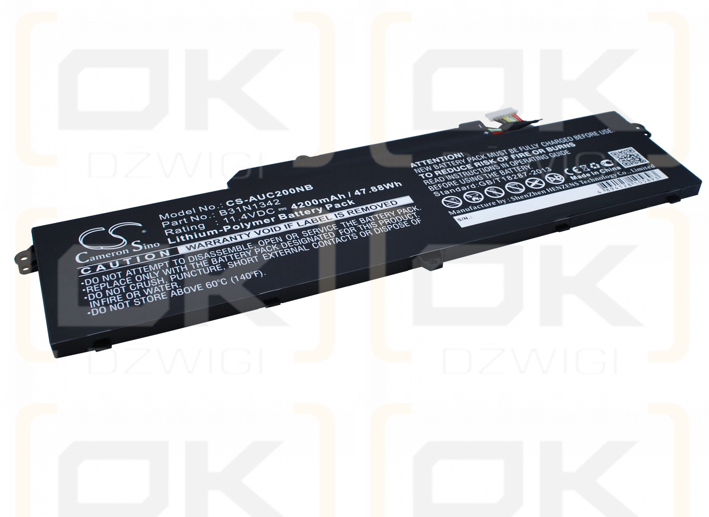 Asus C200MA-KX003 / B31N1342 4200 mAh Li-Polymer 11,4 V (Cameron Sino)