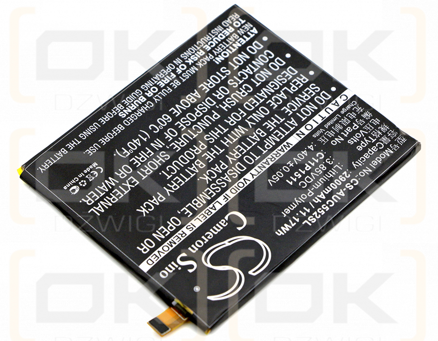 Asus ZD552KL / C11P1511 2900mAh Li-Polymer 3.85V (Cameron Sino)