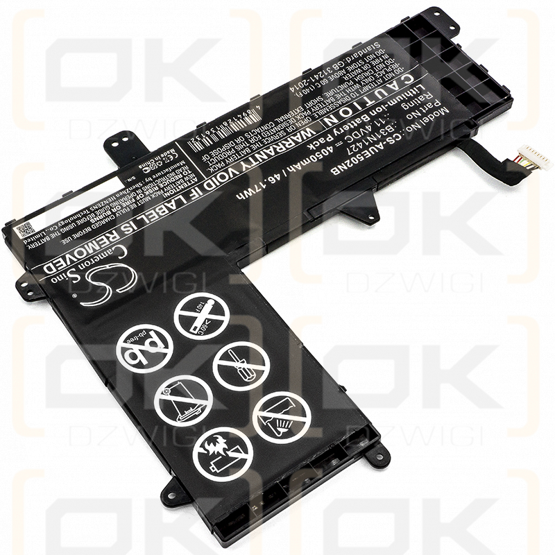 Asus EeeBook E502MA-XX0079B / B31N1427 4050 mAh Li-Ion 11,4 V (Cameron Sino)