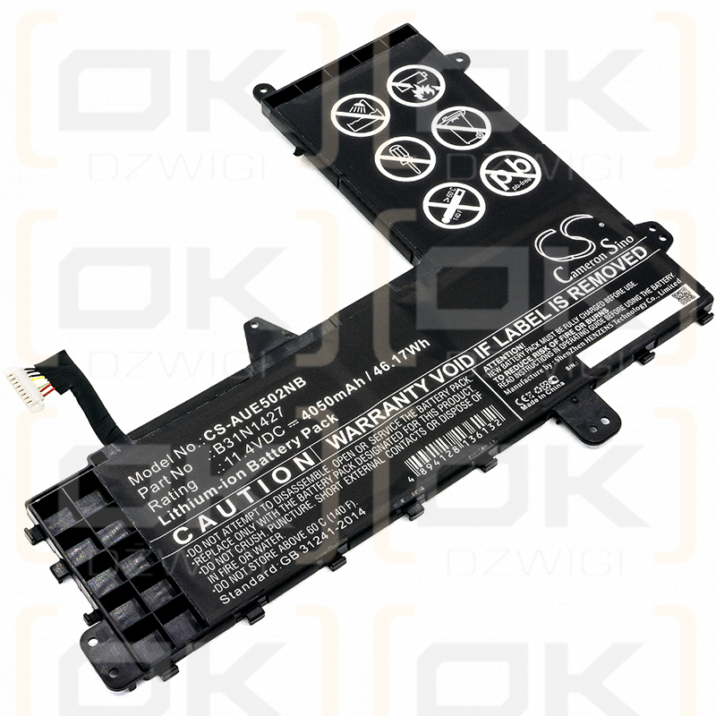 Asus EeeBook E502MA-XX0079B / B31N1427 4050mAh Li-ion 11.4V (Cameron Sino)