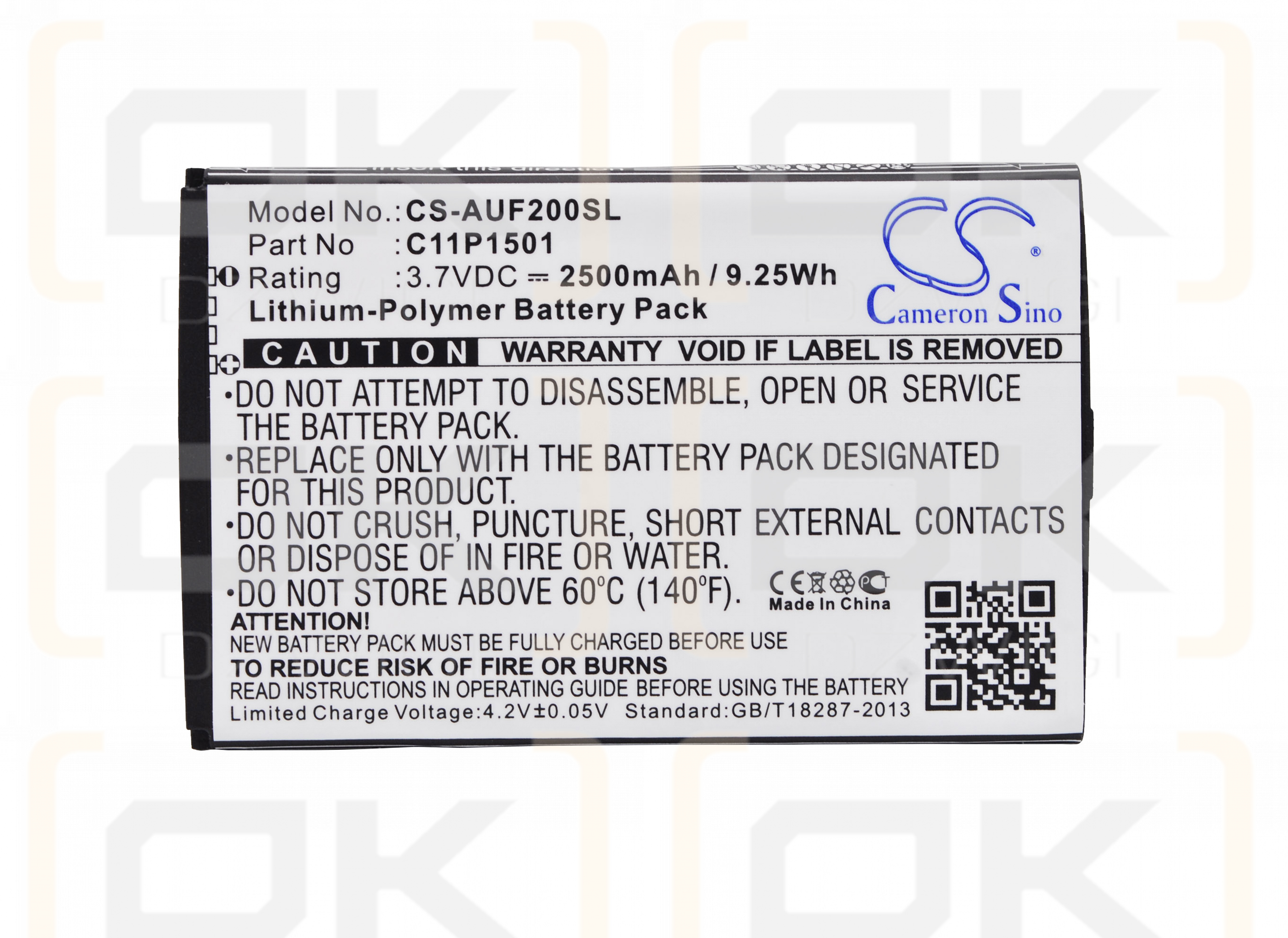 Asus Z00UD / C11P1501 2500mAh Li-Polymer 3.7V (Cameron Sino)