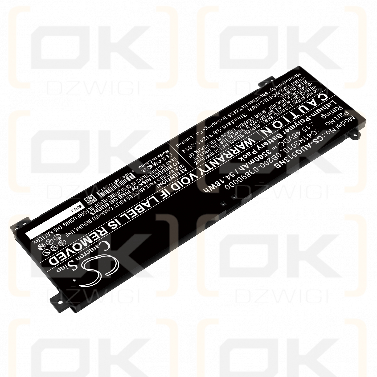 Asus ROG Strix G513IC / C41N2010 3500mAh Li-Polímero 15.48V (Cameron Sino)