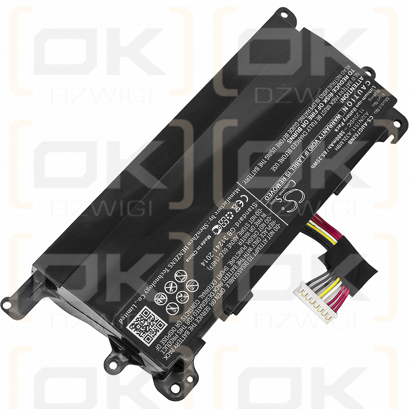 Asus ROG GFX72VY6820 / A32N1511 5800 mAh Li-Ion 11,25 V (Cameron Sino)