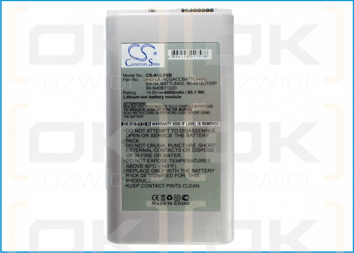 Asus L84L / 90-441B3100P 4400 mAh Li-Ion 14,8 V (Cameron Sino)