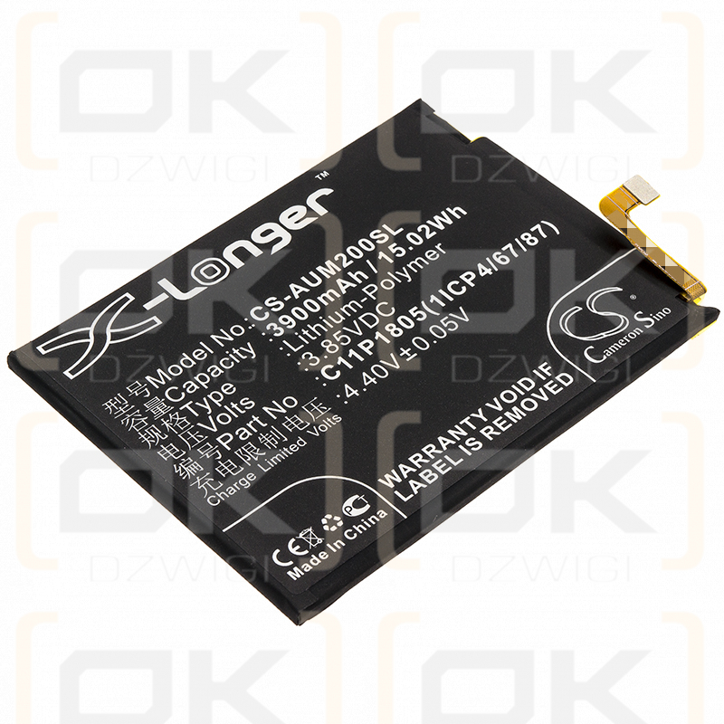 Asus ZB633KL / C11P1805(1ICP4/67/87) 3900 mAh Li-Polymer 3,85 V (Cameron Sino)