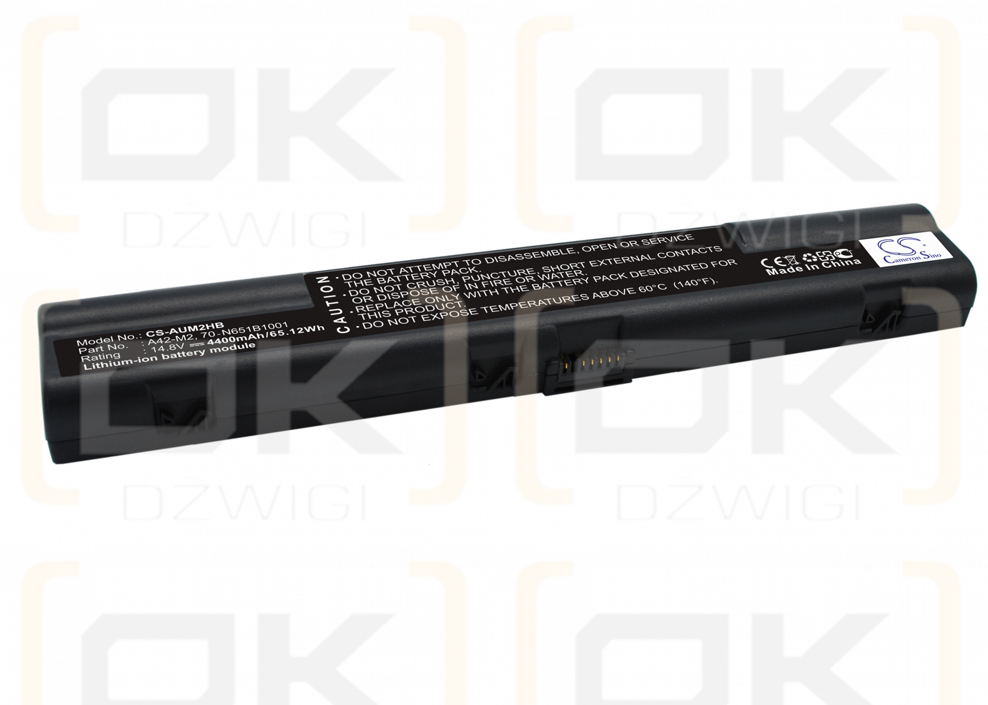 Asus L3800C / A42-M2 4400 mAh Li-Ion 14,8 V (Cameron Sino)