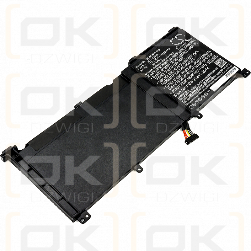 Asus G601J / C41N1416 3700mAh Li-Polímero 15.2V (Cameron Sino)