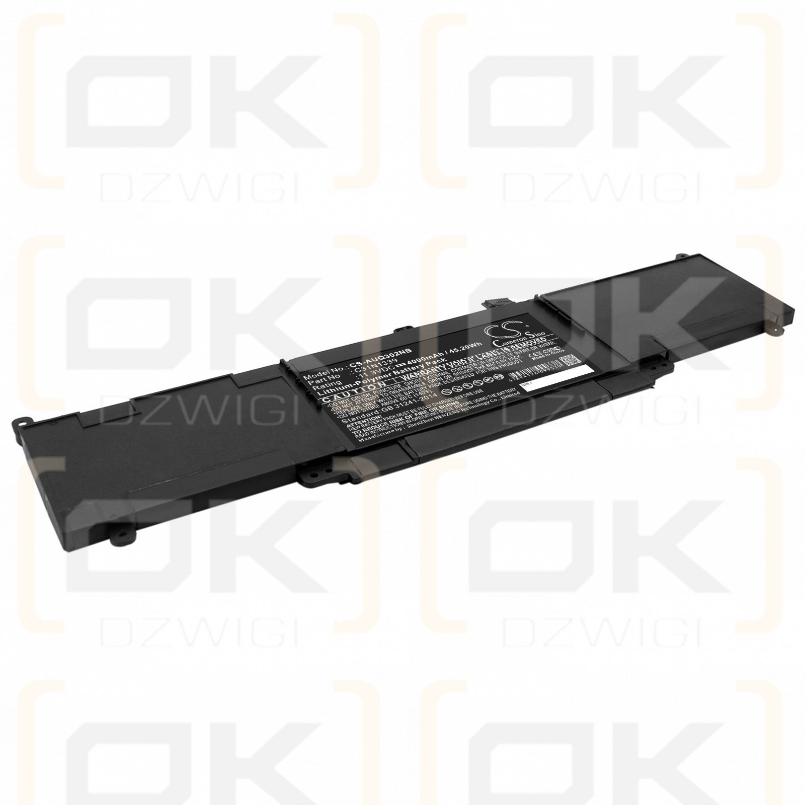 Asus Asus ux303l / C31N1339 4000 mAh Li-Polymer 11,3 V (Cameron Sino)