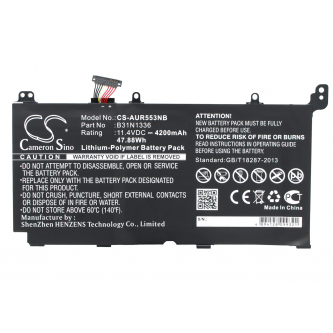 Asus VIVOBOOK S551LB-CJ026H / B31N1336 4200 mAh Li-Polymer 11,4 V (Cameron Sino)