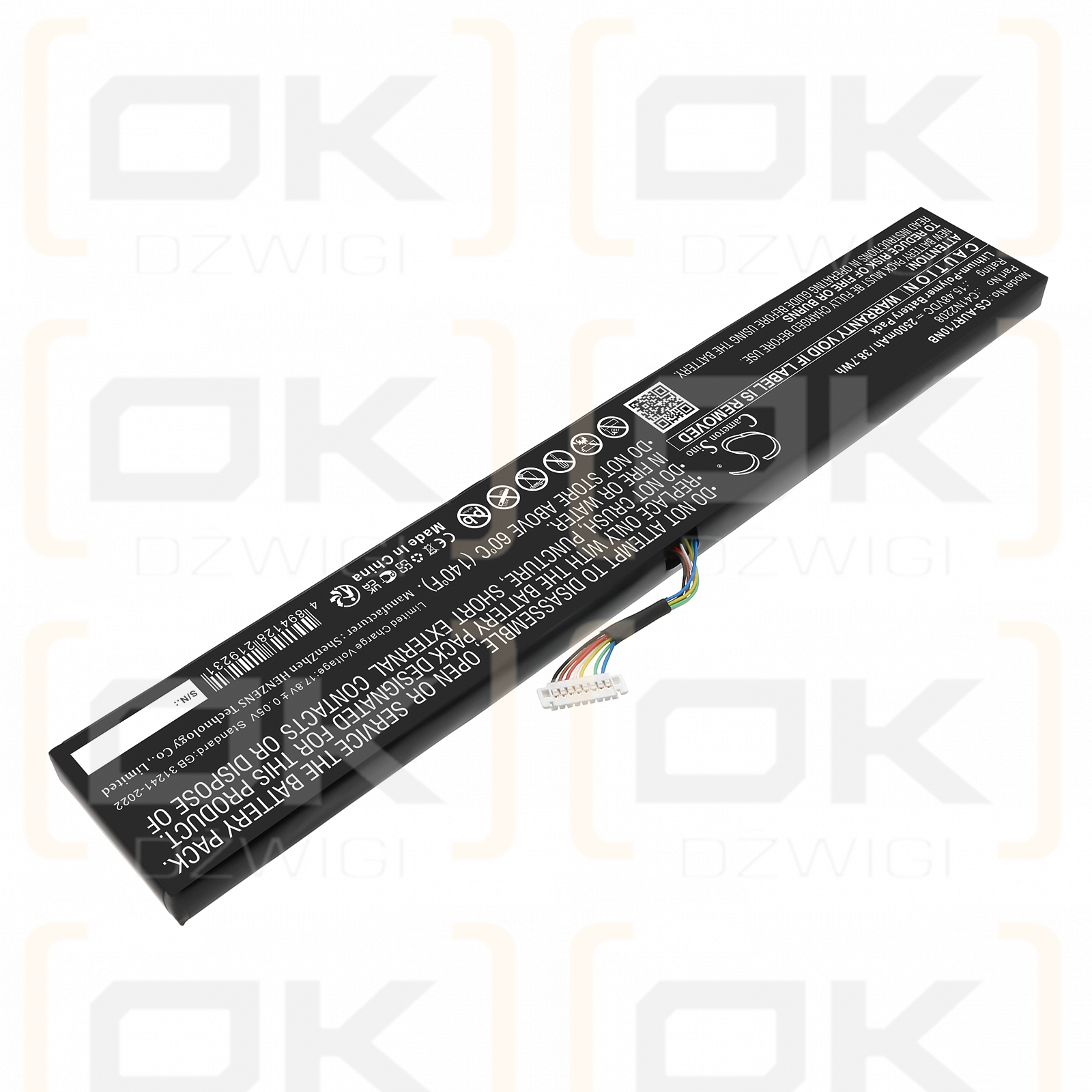 Asus ROG Ally (2023) RC71L NR2301L / C41N2208 2500mAh Li-Polymer 15.48V (Cameron Sino)