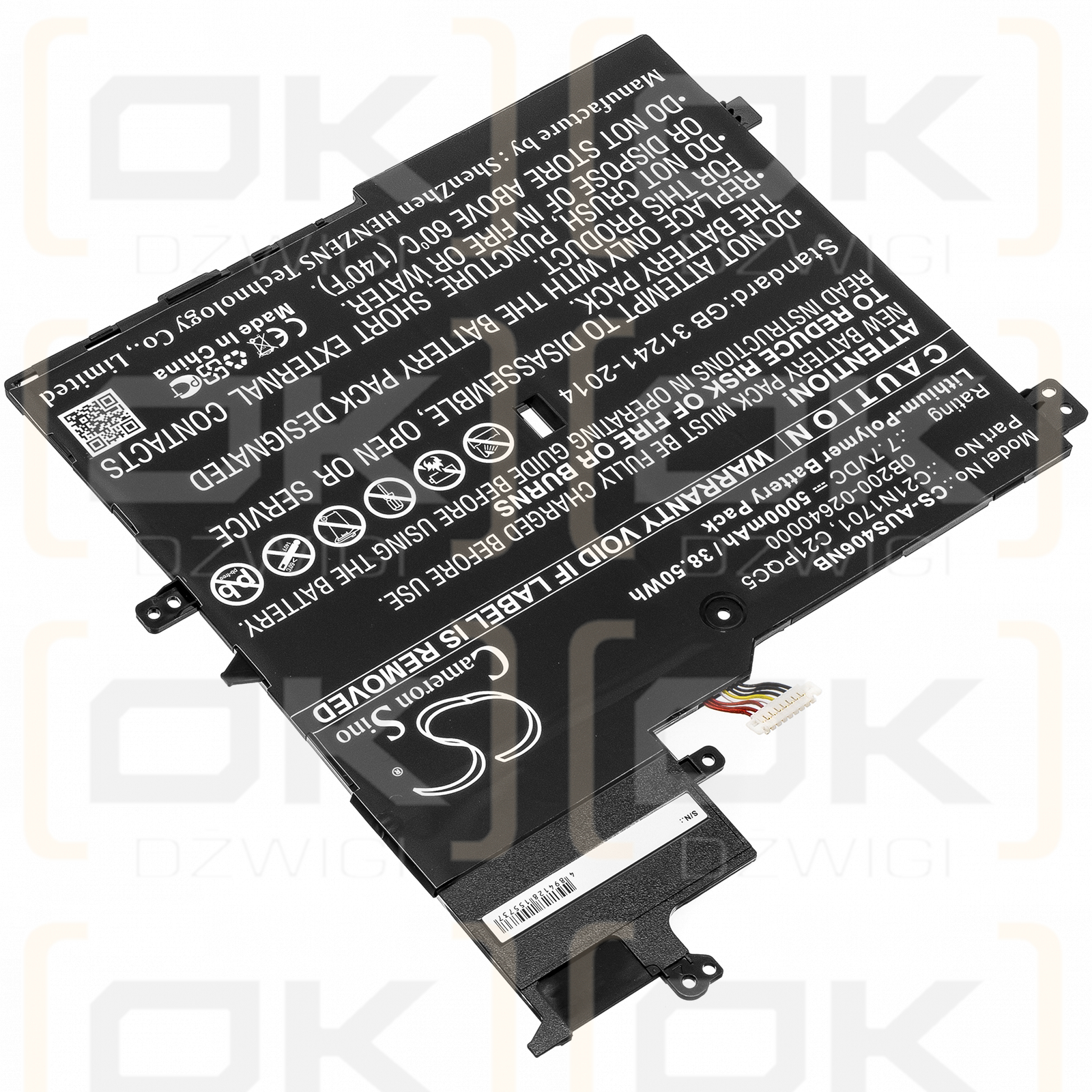 Asus VivoBook S14 S406UA / C21N1701 5000mAh Li-Polímero 7.7V (Cameron Sino)