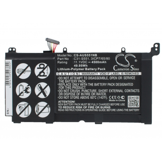 Asus V551L / C31-S551 4500 mAh Li-Polymer 11,1 V (Cameron Sino)