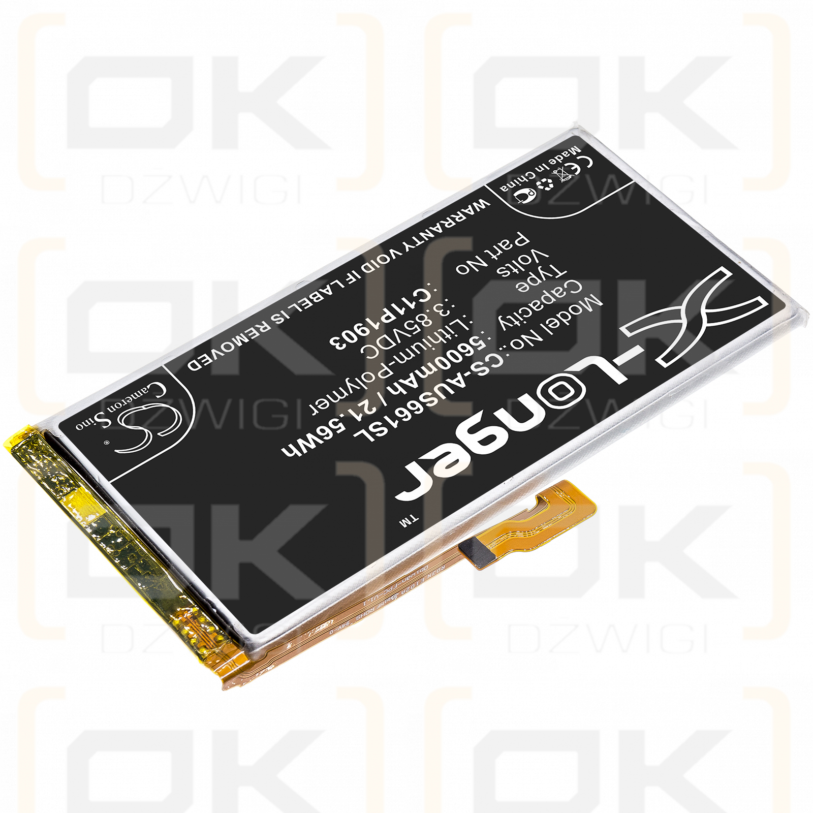 Asus ZS661KS / C11P1903 5600mAh Li-Polymer 3.85V (Cameron Sino)